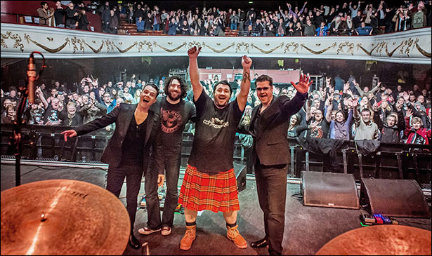 King King – live @ the Queen’s Hall, Edinburgh –&nbsp;review