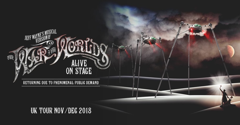 Jeff Wayne’s The War of The Worlds – 2018 Arena Tour Cast&nbsp;Announcement