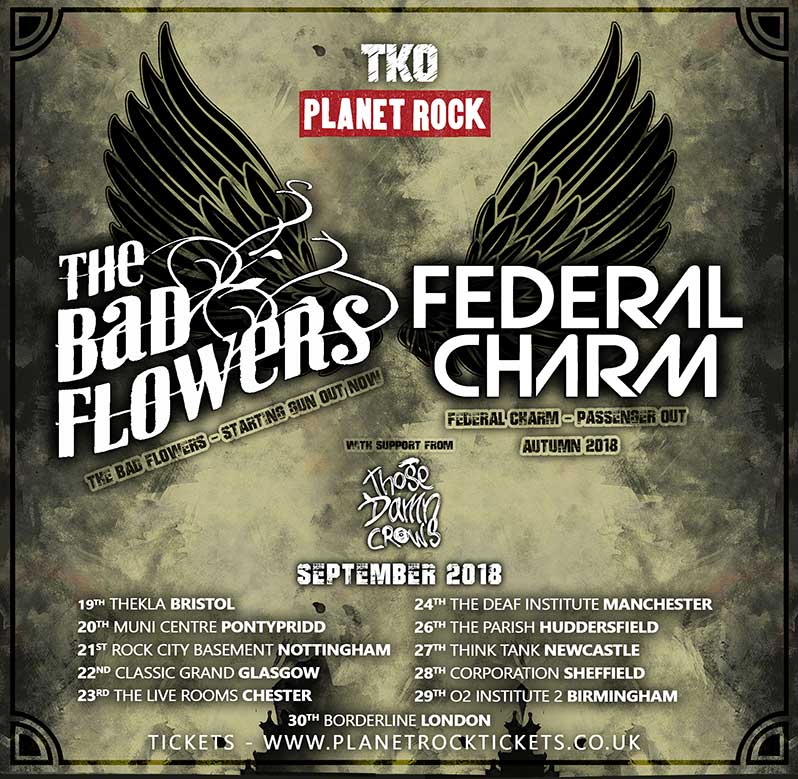 The Bad Flowers & Federal Charm – Co-Headline&nbsp;Tour