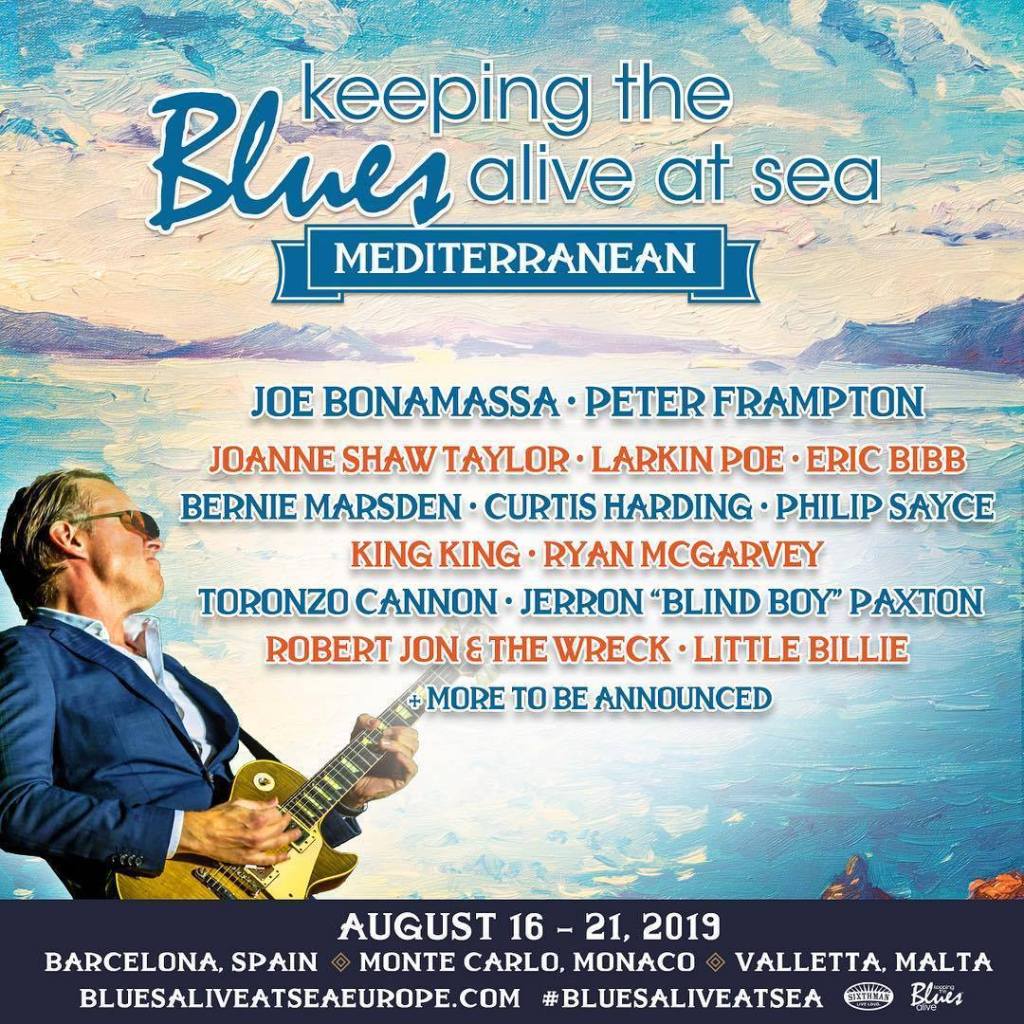Keeping the Blues Alive at Sea – Mediterranean sails from 16-21 Aug&nbsp;2019