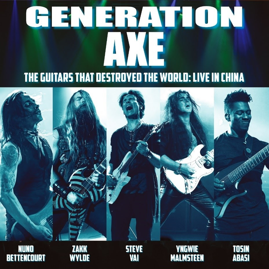 Steve Vai, Yngwie Malmsteen, Zakk Wylde, Nuno Bettencourt & Tosin Abasi: Generation Axe ‘The Guitars That Destroyed The&nbsp;World’