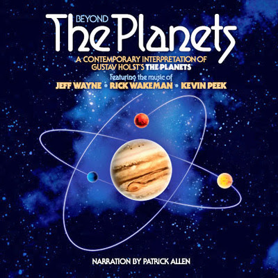 RICK WAKEMAN, JEFF WAYNE, KEVIN PEEK “Beyond the Planets” Limited Edition 180 Gram Clear Vinyl Personally SIGNED by Rick&nbsp;Wakeman