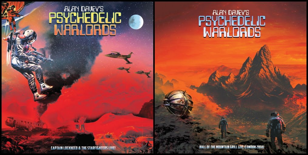ALAN DAVEY Releases Live Concert Recordings Featuring The HAWKWIND-Inspired PSYCHEDELIC&nbsp;WARLORDS