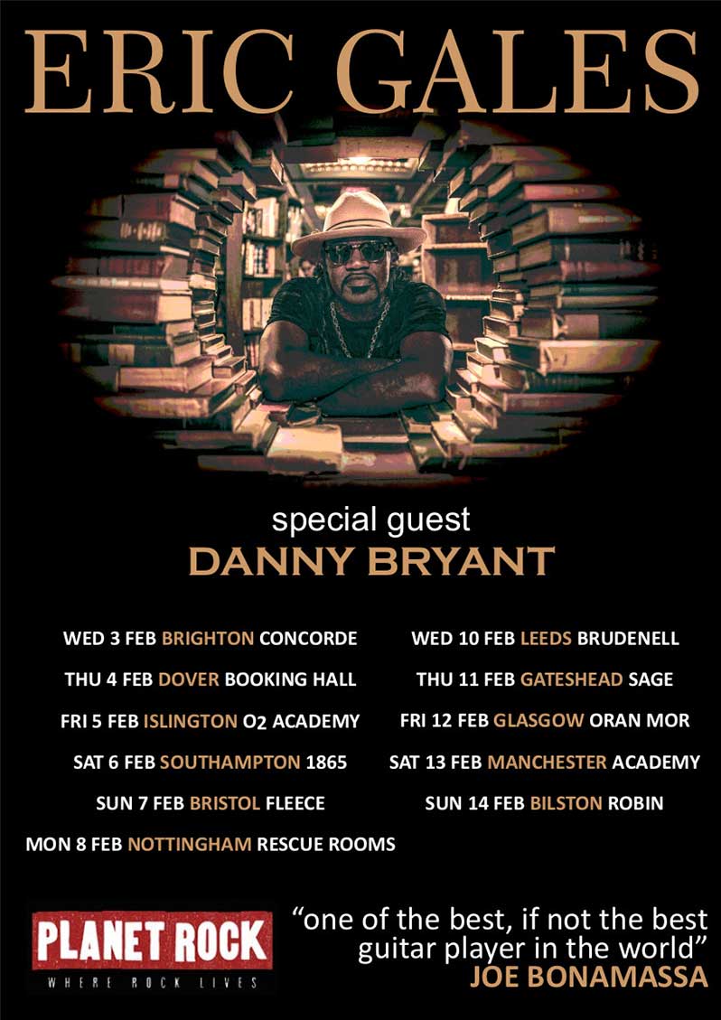 Eric Gales reschedules UK Tour to February&nbsp;2021