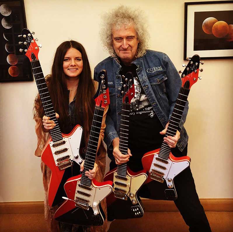 Arielle – New album and Brian May signature&nbsp;guitar