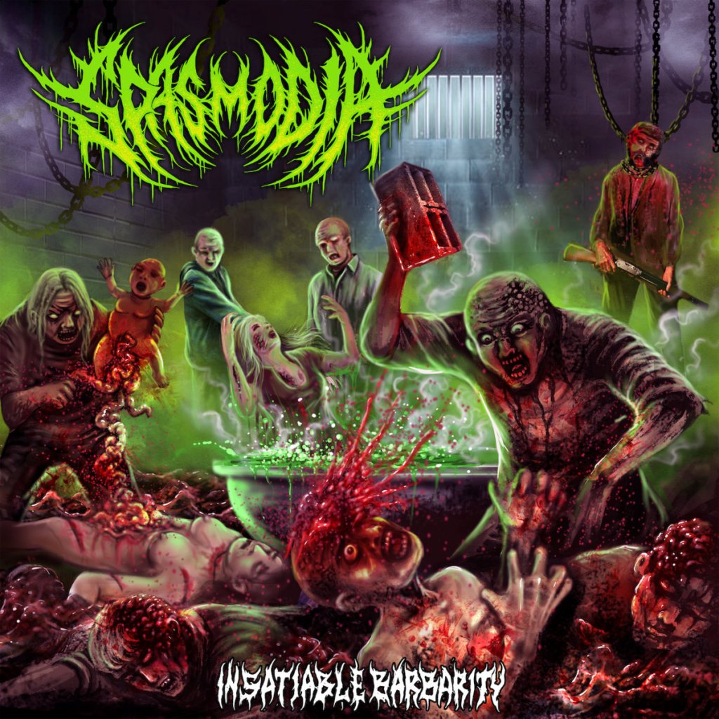 Spasmodia – “Insatiable Barbarity” (Indian Brutal Death&nbsp;Metal)