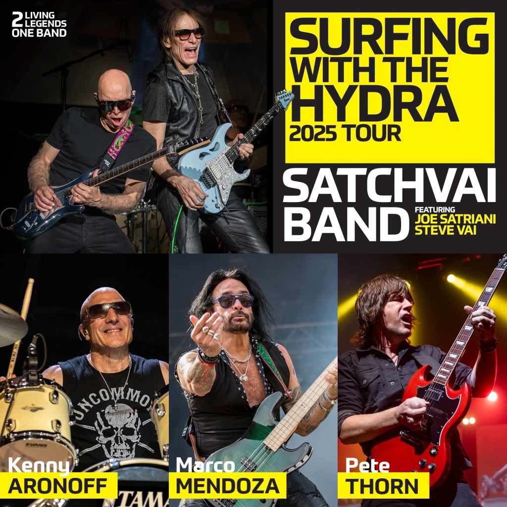SATCHVAI Band Unveils Star-Studded&nbsp;Line-up