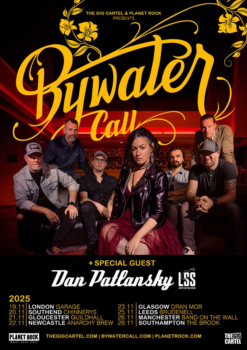 Bywater Call announce November 2025 UK tour with special guest Dan&nbsp;Patlansky