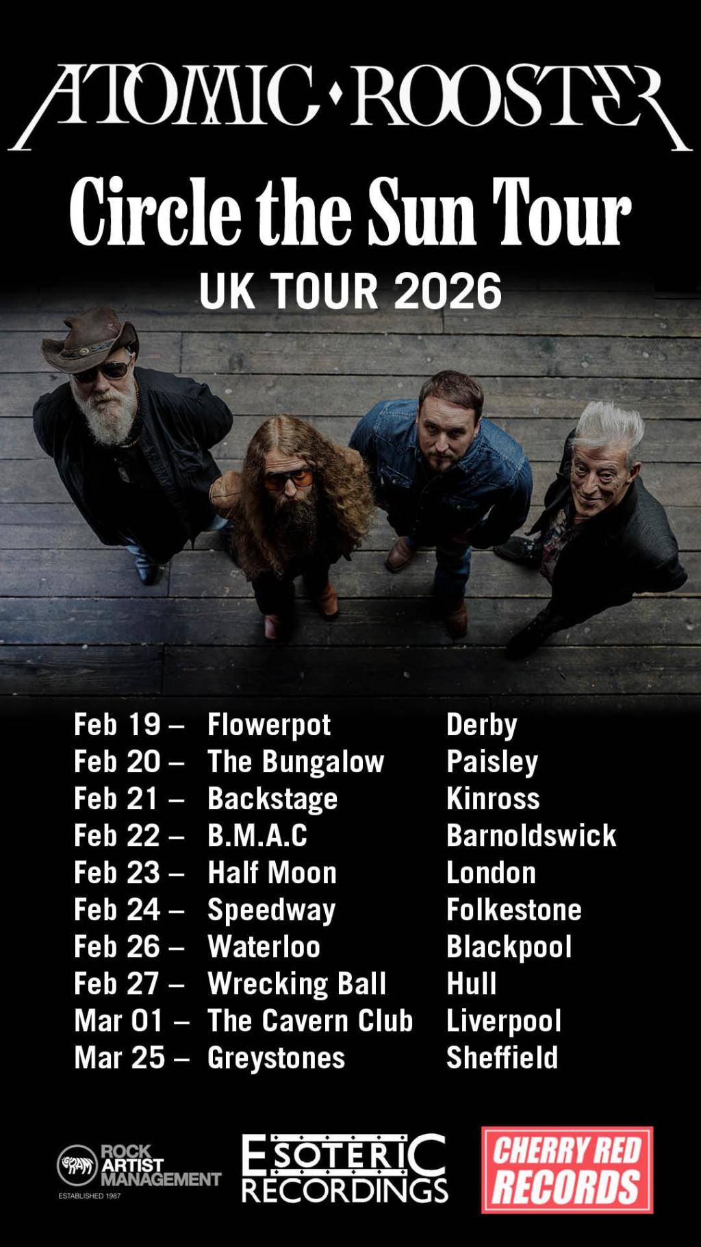 “Atomic Rooster” – new album and UK tour from sort of rock&nbsp;legends