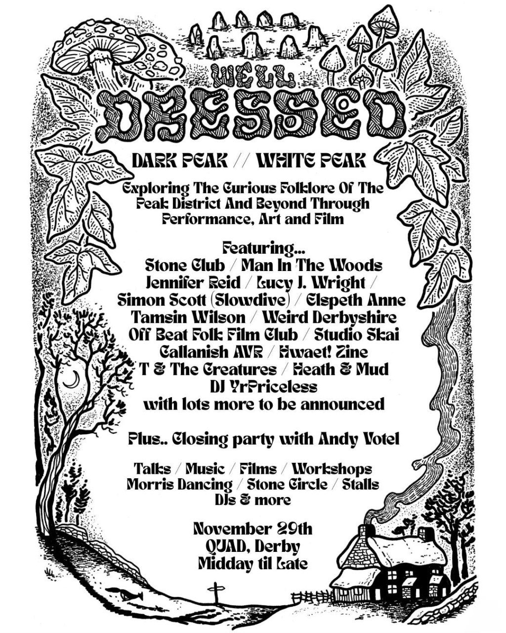 Well Dressed – Dark Peak // White Peak Folklore Fest, in November