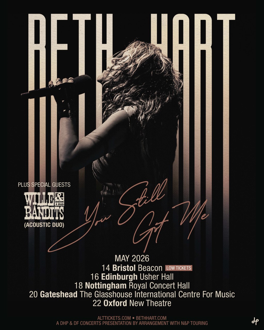 Beth Hart announces Wille & The Bandits as special guests on May 2026 UK&nbsp;Tour