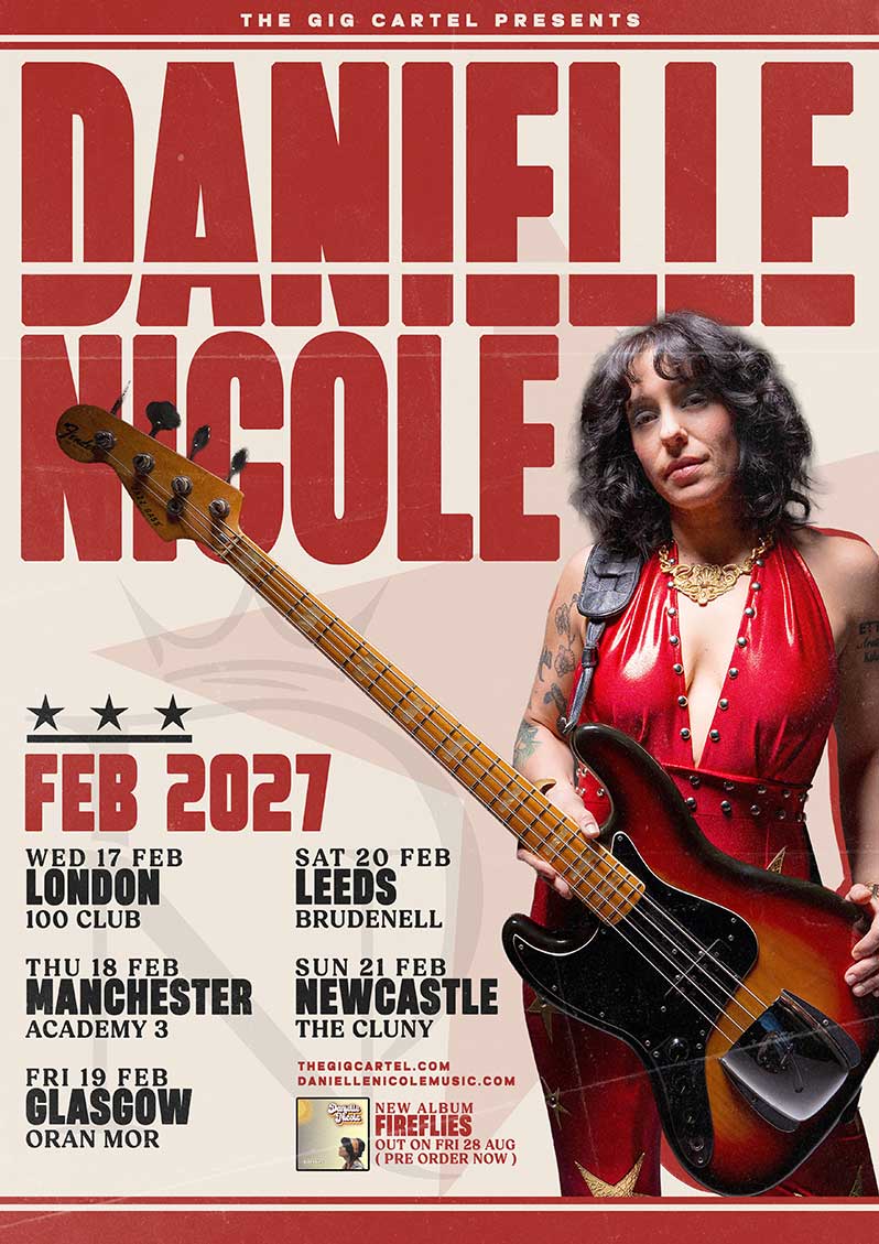 Blues Icon Danielle Nicole Announces Fireflies February 2027 UK&nbsp;Tour